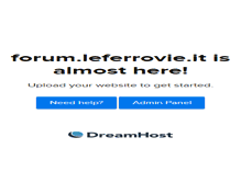 Tablet Screenshot of forum.leferrovie.it